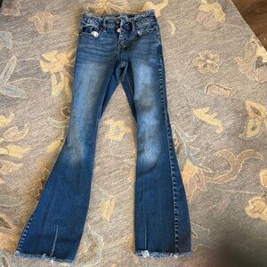 KanCan Dark Blue Flare Jeans